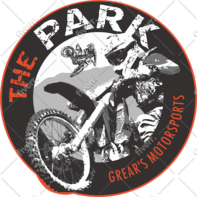 Create Amazing Racing Motocross Car Sport Vector Logo By Heripic
