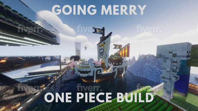 Going Merry - One Piece : r/Minecraftbuilds