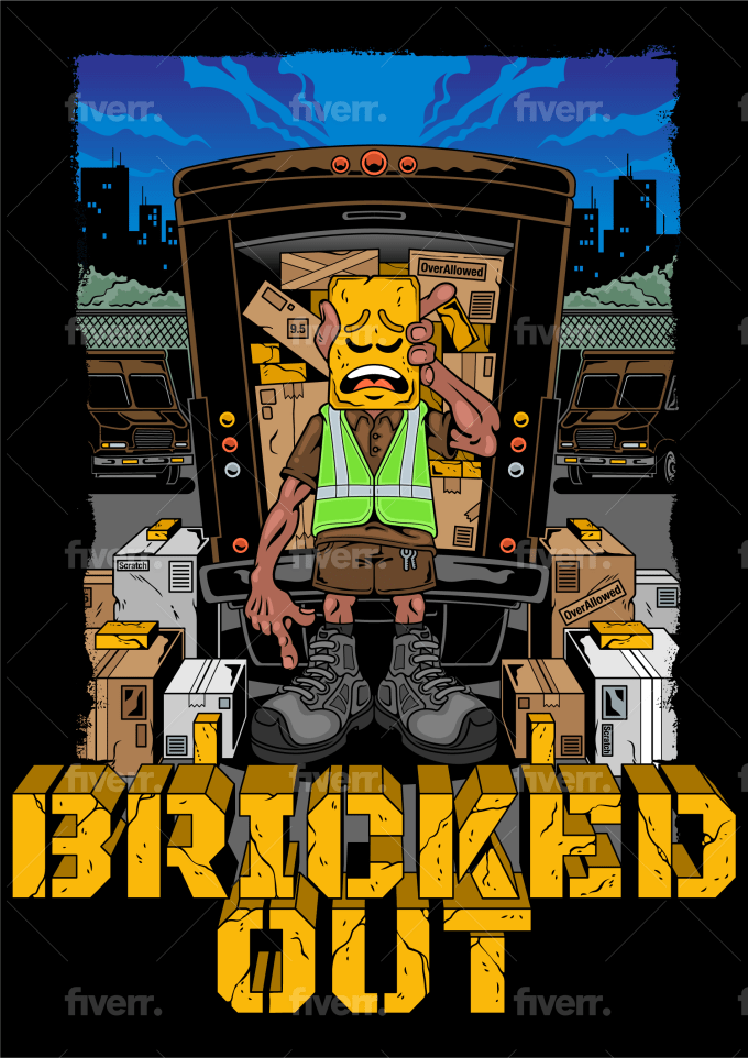 Create illustrations for print t shirt design - Image 4