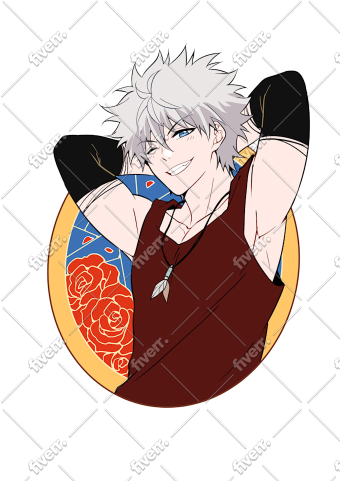 Draw Ikemen Or Handsome Anime Boy With My Style For You By Dini Galeri