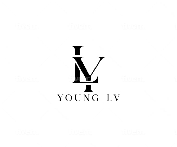 Premium Vector  Lv logo design template vector graphic branding