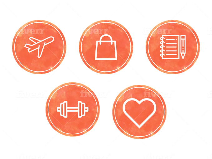 Design Unique Instagram Story Highlight Cover Icons By Hamzaoficiel