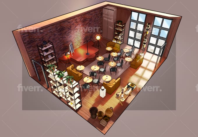 Design environment or interior concept art - Image 7