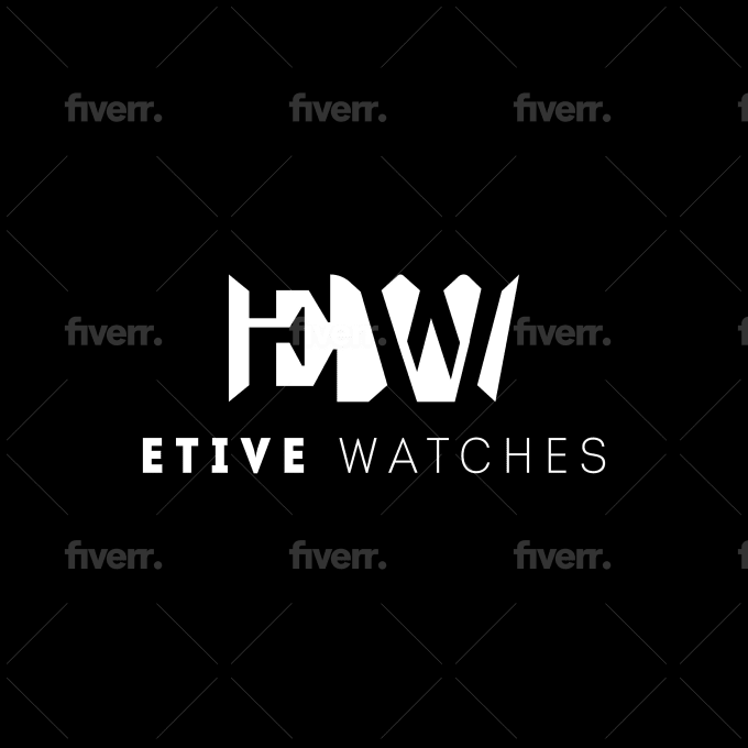 PM Logo monogram with negative space style design template 2771659