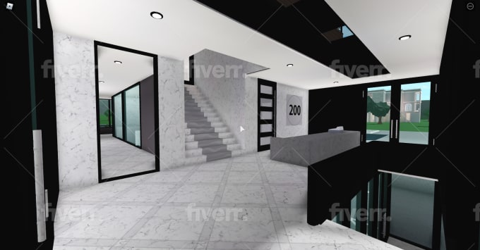 Build A Bloxburg Cafe Or Restaurant And Hotel Development On Roblox By Alayne137 - big hotel roblox