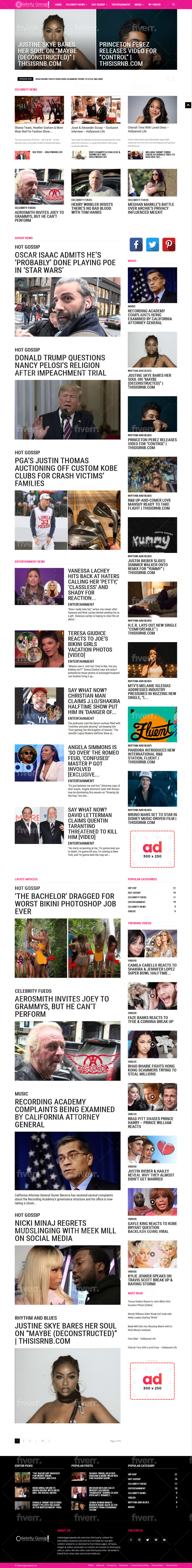 Create the best automated celebrity and gossip news website monetized with  ads by Animafreak | Fiverr