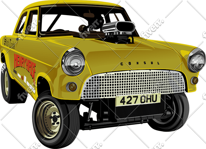 Design Vector Illustration Of Your Car Or Any Vehicle By Heywids