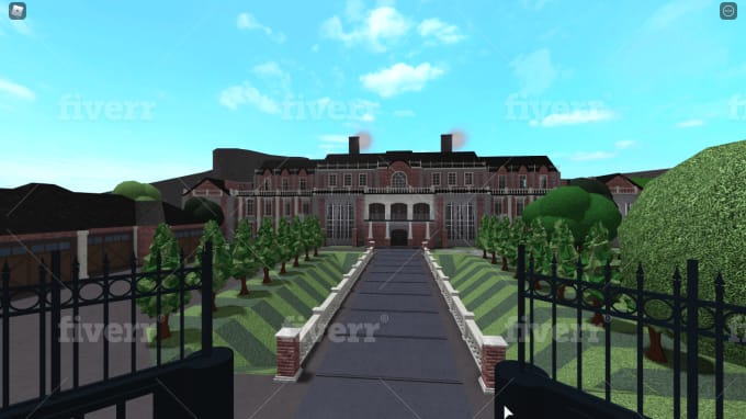 Aesthetic 2 Story House 100k Mansion Bloxburg Palace