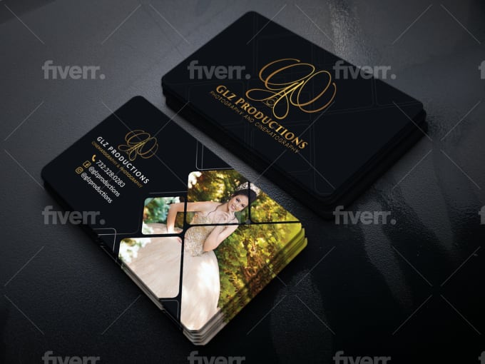 Design photography business card by Pixelsview | Fiverr