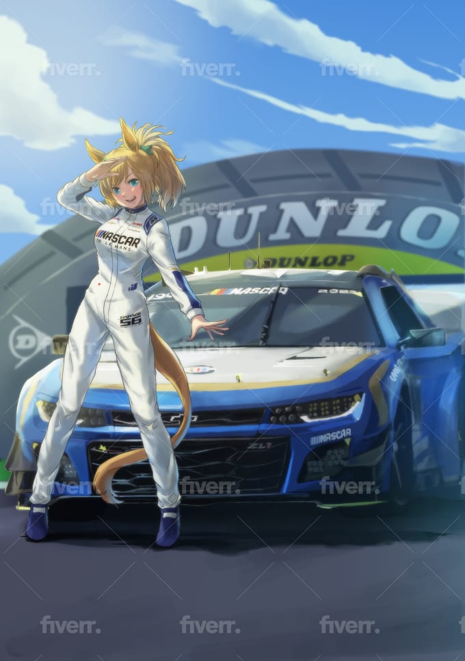 NASCAR Fans Predict ”Anime” Package as 