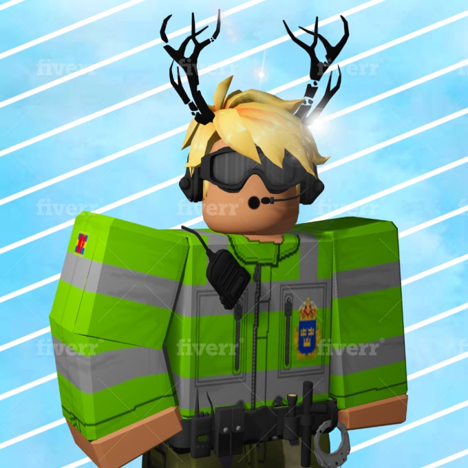 Design You A Custom Roblox Gfx Profile Picture By Gocrayzee - make a roblox gfx gig for you starring your roblox profile