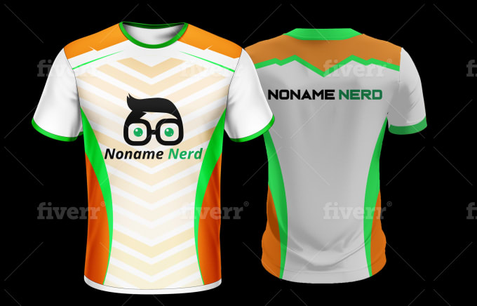 Custom Plain White Gamer Jersey (button down up to 5XL) – The Noname Nerd