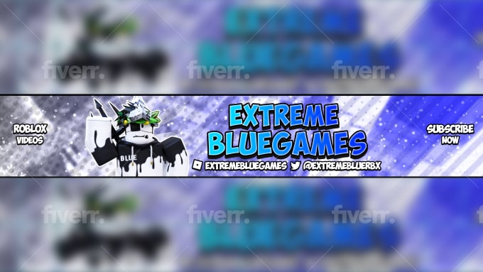 Make You Roblox Gfx Youtube Channel Art Or Banner By Itspak Gaming Fiverr - banner ad size roblox