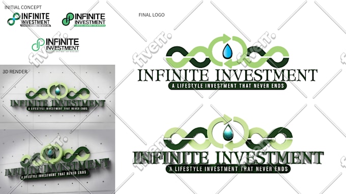 design logo and make it 3d with unlimited revision