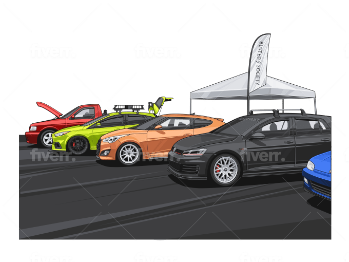Draw vector art any vehicle from your photo - Image 5