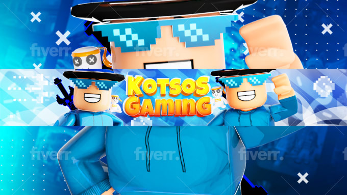 design a roblox banner for your  or twitter