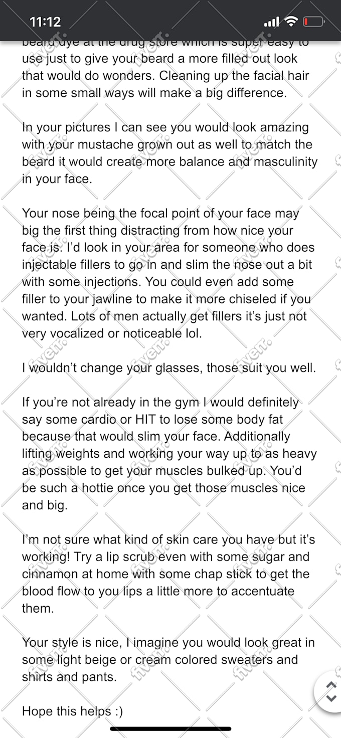 Rate your appearance and give honest advice how to improve by