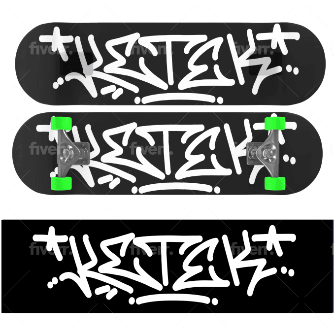 Skateboard Graffiti SANS LIGNE ESTHETIQUE - Sport and Lifestyle