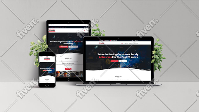 create wordpress website design landing page with elementor