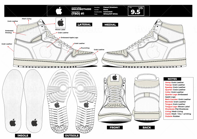 Make a custom sneaker shoe air jordan 1 for you by Irfansyahfir