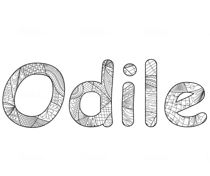 Draw Your Name With Cool Mandala Decorative Colorful Letters By Mohfadly Mandala, sanskrit for circle or discoid object, is a geometric design that holds a great deal of significance in hindu and buddhist art. draw your name with cool mandala