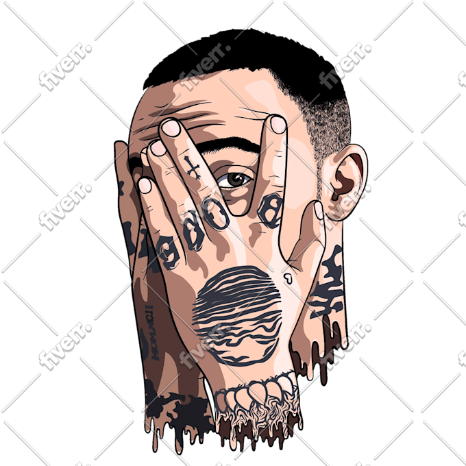 Convert Hand Drawing To Digital Art Manual Vector Tracing By Ahmad Joy