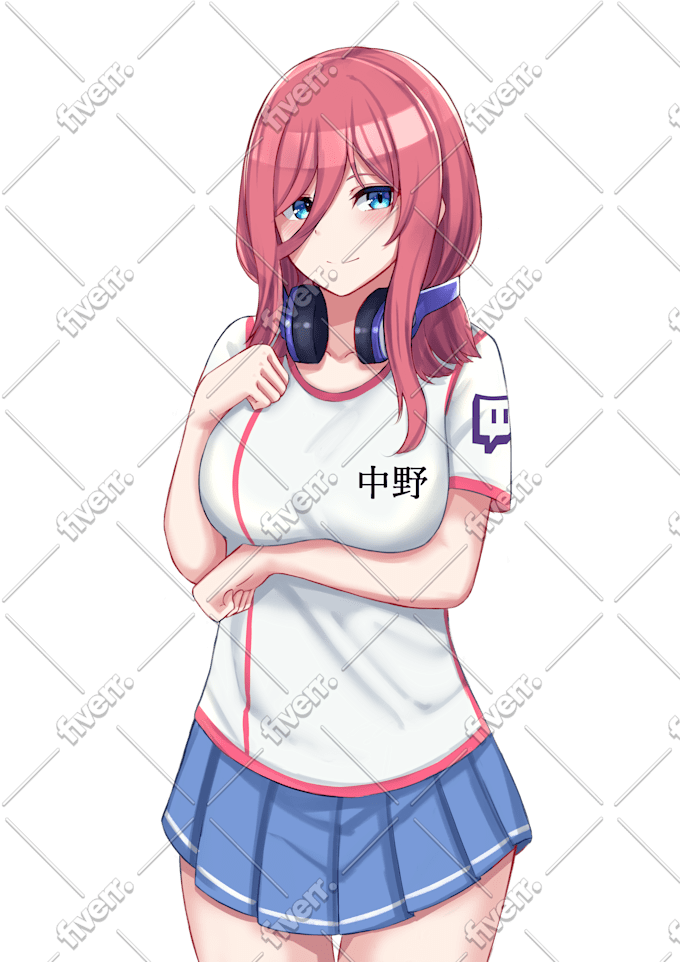 Draw Anime Girl Or Original Character For You By Kanta077