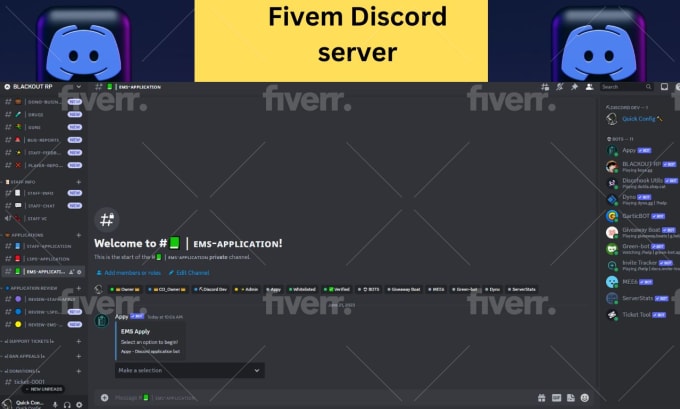set up your fivem roleplay discord server in 1 hour