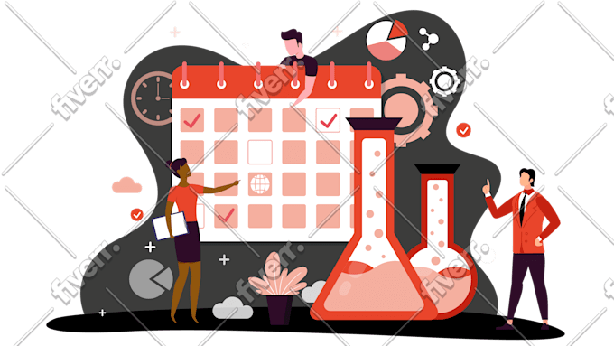 Create High Quality Isometric And Flat Vector Illustrations By Skstudio6