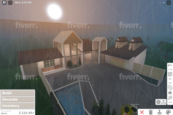 Build you a detailed house in bloxburg by Itsunifunya