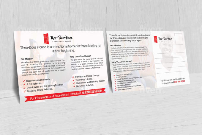 Do attractive postcard design, eddm postcard in 24 hours by ...