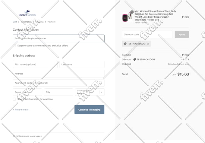 Create a box on your cart page to add coupon code on shopify ...