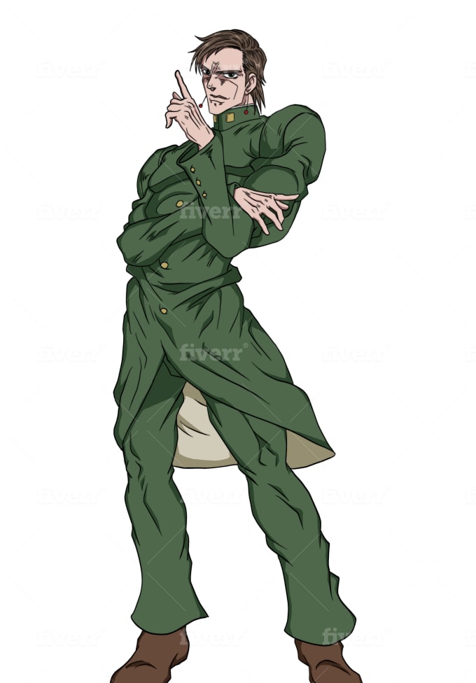 Draw Anything You Want In Jojo Art Style By Takabaruna Drew my cousin in a similar art style to that of jojo's part 5. draw anything you want in jojo art style