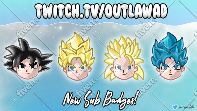 Create Custom Twitch Sub Badges For Your Channel By Charlottedenby