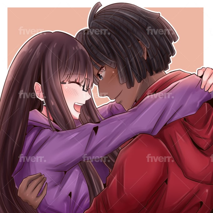 Draw Cute Couple With Anime Style By Amurisa Depending on what genres you're into, that answer could have a lot of answers. draw cute couple with anime style