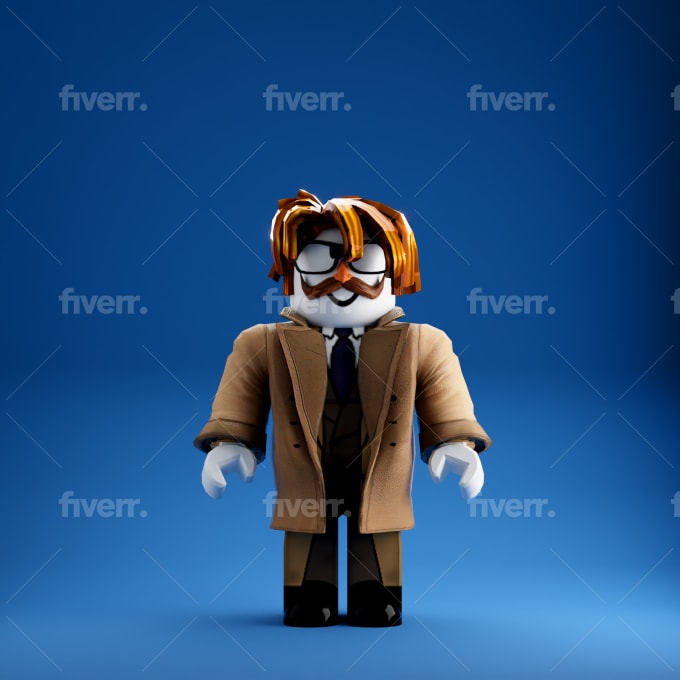 Create printable custom portrait of your roblox avatar by
