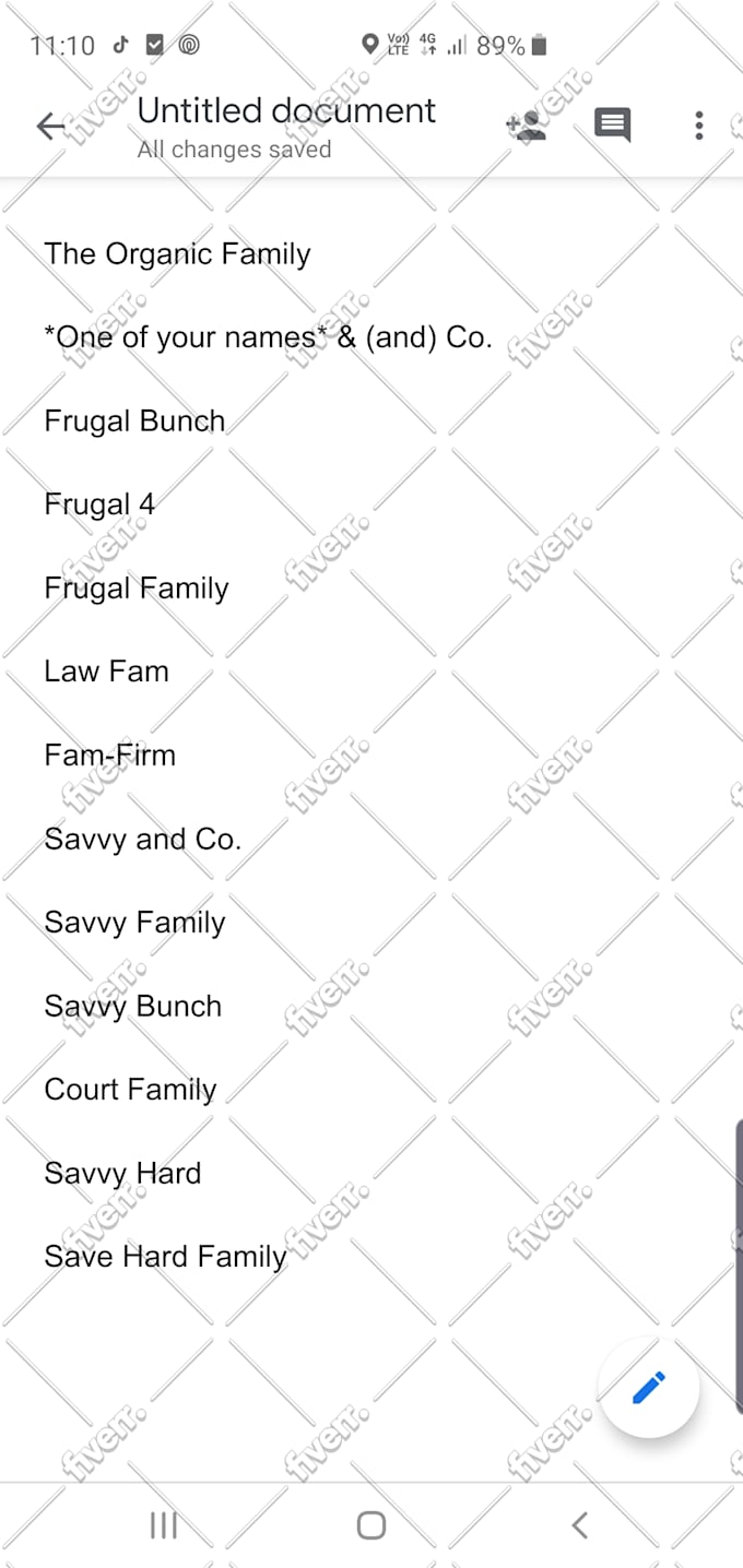 Find The Best Name For Anything By Dylsta Fiverr It's completely free to use and the website offers many questions based on the interests, topics, keyword, etc. find the best name for anything