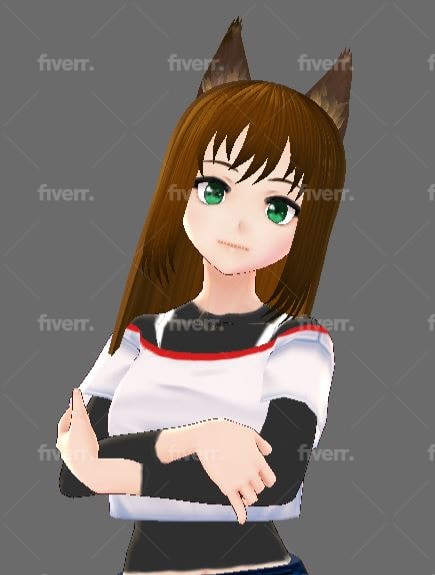 Create Vroid Character For Vtuber By Ixxxdd