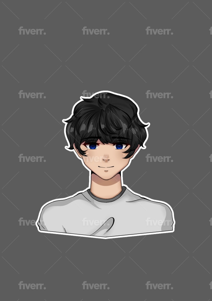 Draw your roblox or minecraft avatar in anime style by Applepii