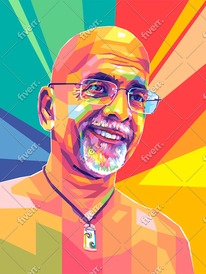 Draw Your Photo Into Wpap Style By Dayatbanggai Adapting the design pop art works vedas. draw your photo into wpap style by