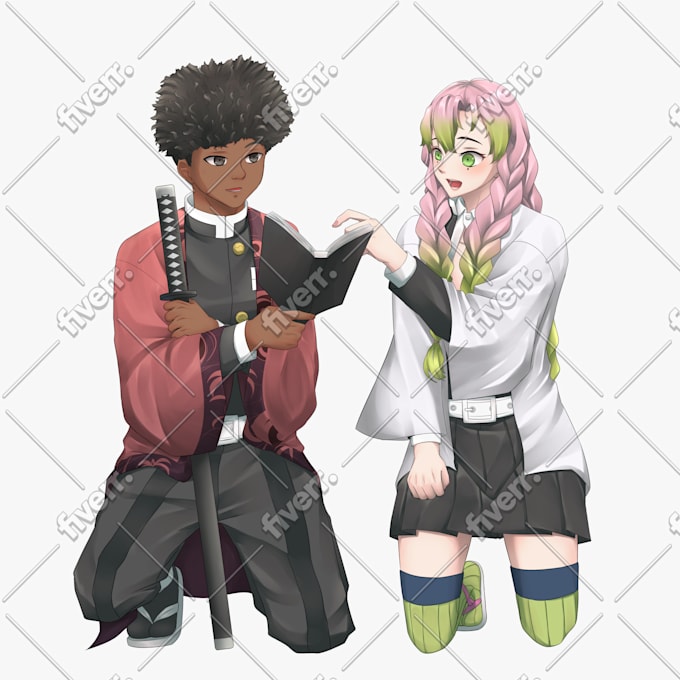Draw Your Kimetsu No Yaiba Or Demon Slayers Character By Restra25 Fiverr Draw Your Kimetsu No Yaiba Or Demon Slayers Character By Restra25 Fiverr