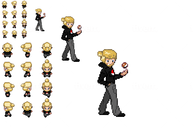 Make Custom Pokemon Trainer Sprites By Jovandesir Fiverr Another one of the old trainer sprites that wields a whip, but it makes much more sense of team rocket. make custom pokemon trainer sprites