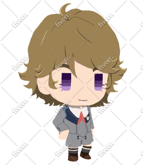 Draw You Or Your Oc In Jojos Pitter Patter Pop Style By Thehetagirl Fiverr Features chibi artwork of characters from the jojo's bizarre adventure series. oc in jojos pitter patter pop style