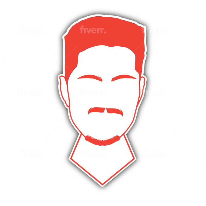 Design Minimalist Flat Line Vector Avatar Of You By Yourssolution