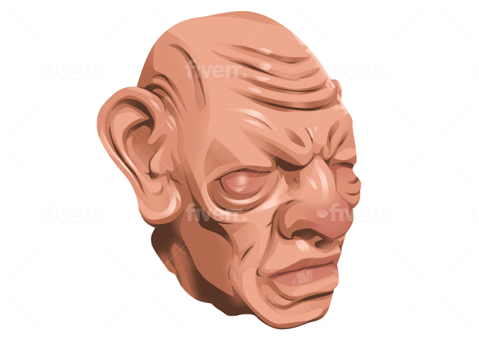 Draw Vector Cartoon Portrait By Yourself Photo In 24 Hours By Ekocahyowahyudi