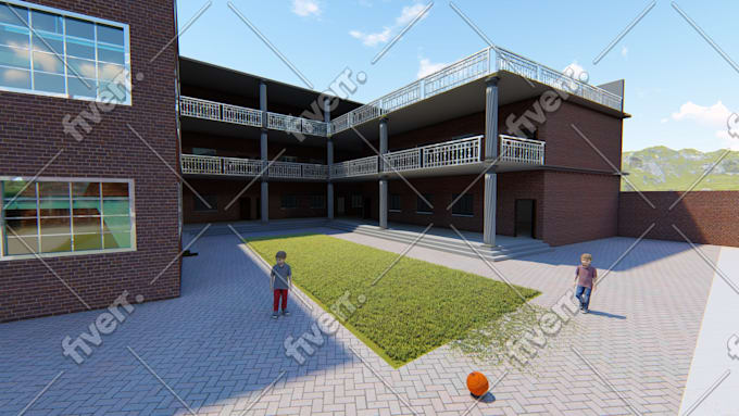 Make Your Floor Plans In 3d Sketchup Or Revit And Render It By Architect Asif