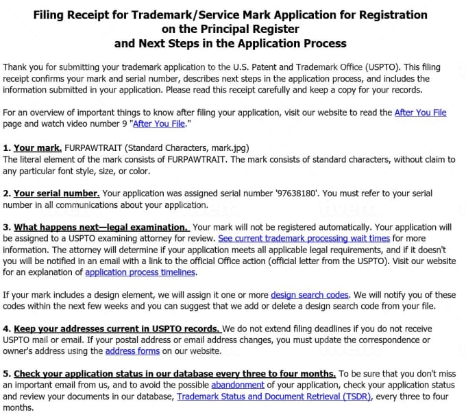 Do a trademark registration usa and search by Aoneconsultancy | Fiverr