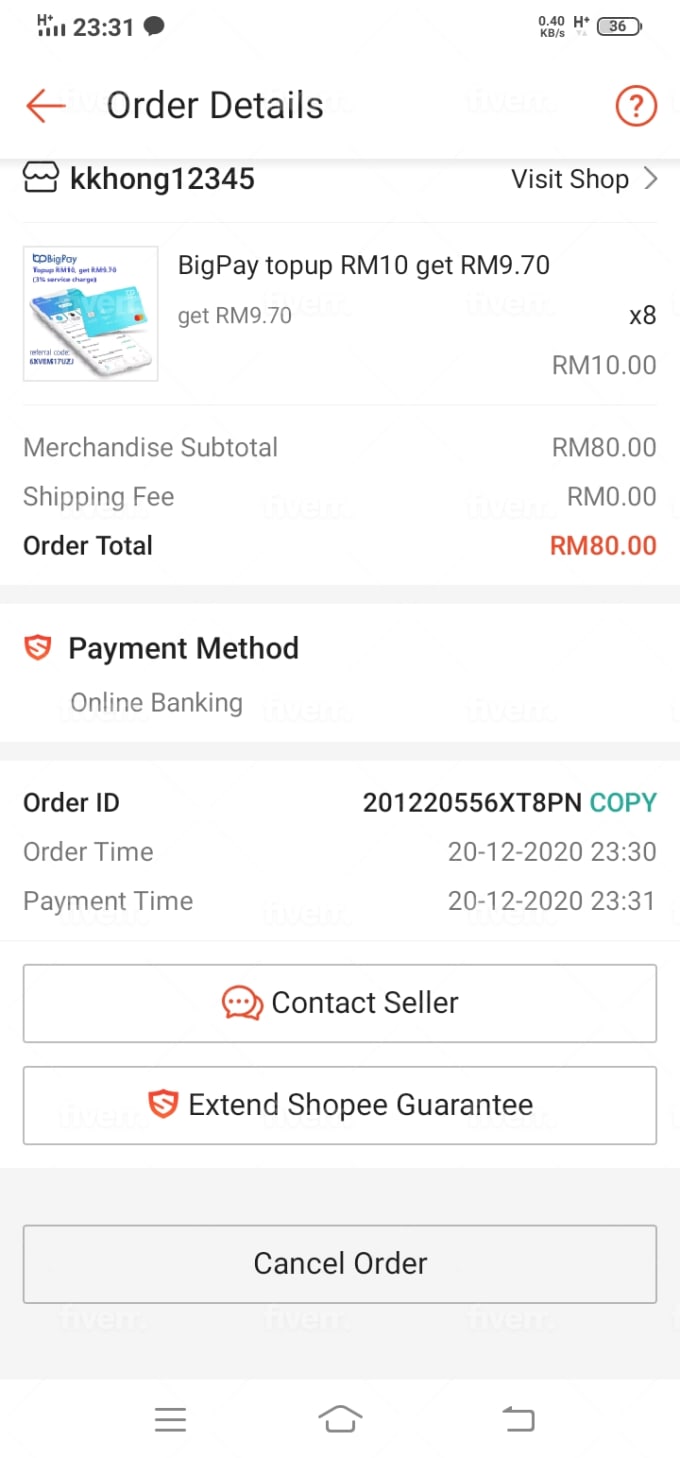 Be Your Personal Shopper On Shopee Lazada Carousell Malaysia By Ajau86 Fiverr