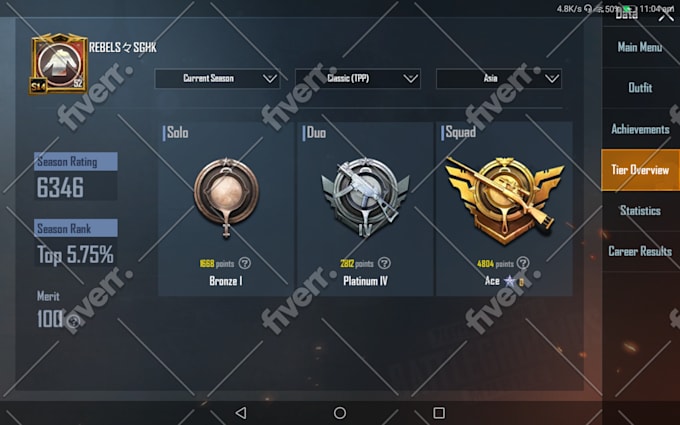 Push Rank In Pubg Mobile To Conqueror By Fg Gaming View pubg player rankings including survivalpoint, rp, rating, win rate, damage, kd and more. push rank in pubg mobile to conqueror
