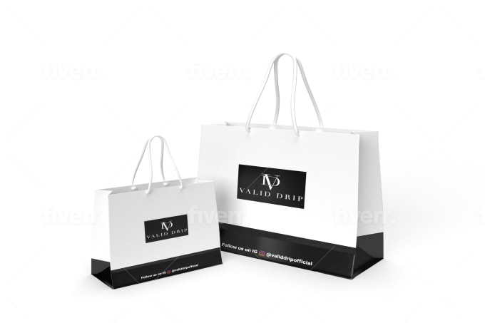 Modern Luxury Shopping Bag  Luxury paper bag, Luxury paper, Print on paper  bags